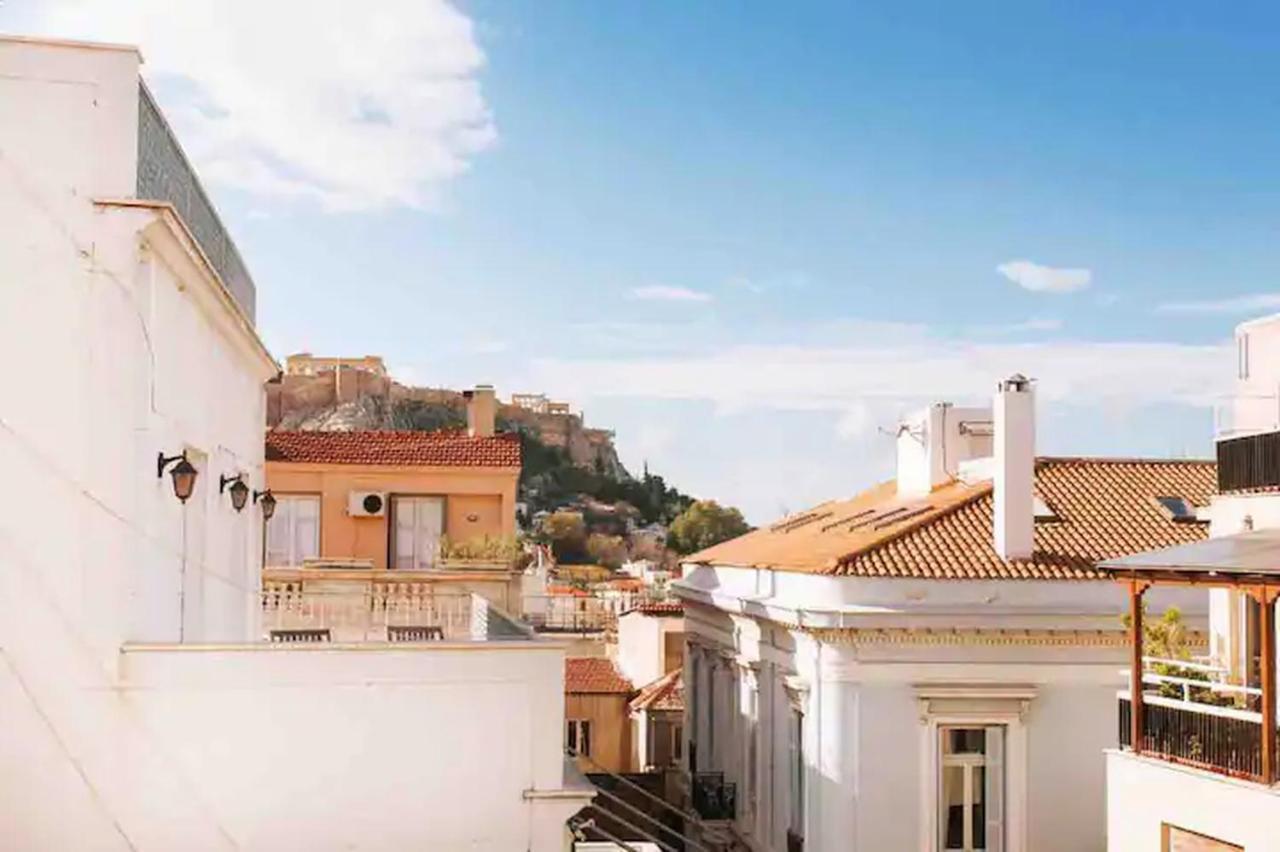 A Masterpiece In Plaka With Big Balcony And Acropolis View Daire Atina Dış mekan fotoğraf