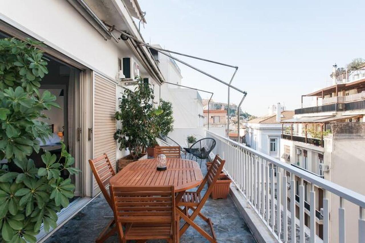 A Masterpiece In Plaka With Big Balcony And Acropolis View Daire Atina Dış mekan fotoğraf